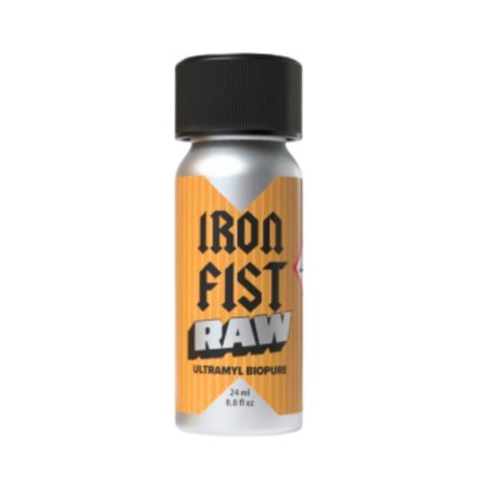 IRON FIST RAW 24ml - Arôme intense à base de nitrite d'amyle, sensatio