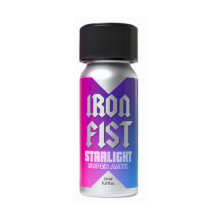 POPPERS IRON FIST Starlight 24ml - Arôme puissant à base de nitrite